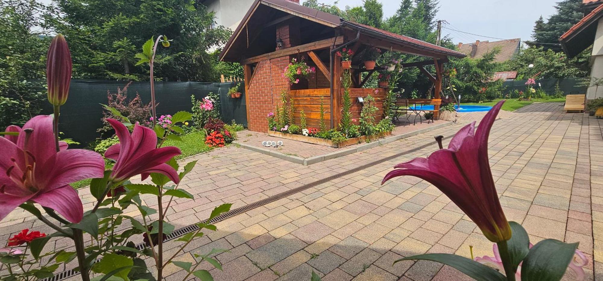 Dom Wypoczynkowy Beskidy Wegierska Gorka Esterno foto
